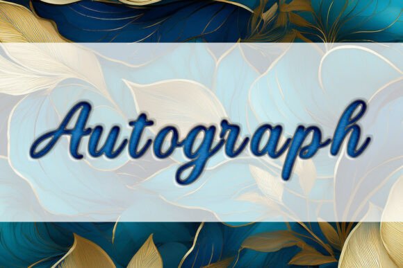 Autograph: The Signature Font for Modern Creators