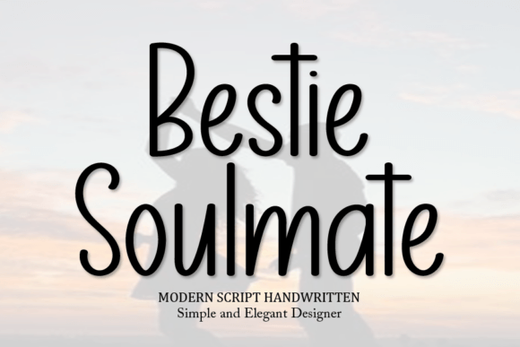 Bestie Soulmate: Your Go-To Font for Authentic, Handmade Style
