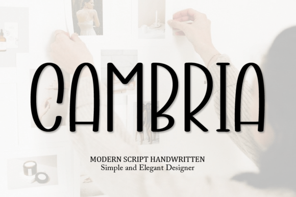 Cambria: A Handwritten Script That Feels Like a Conversation