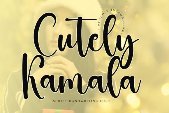 Cutely Kamala: A Bold Typeface for High-Impact Visuals