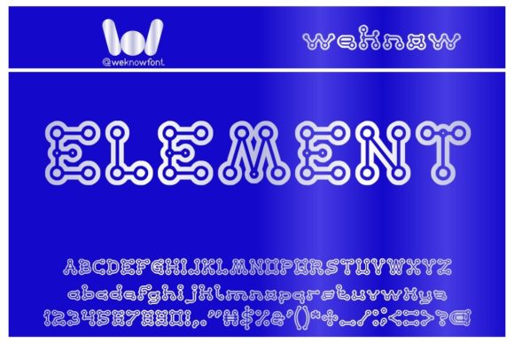 Element: A Fresh Take on Modern Decorative Typography