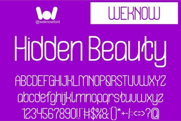 Hidden Beauty: The Retro-Futurist Typeface for Modern Design