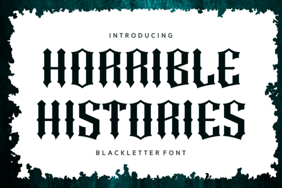 Horrible Histories: The Font That Brings Dark Tales to Life