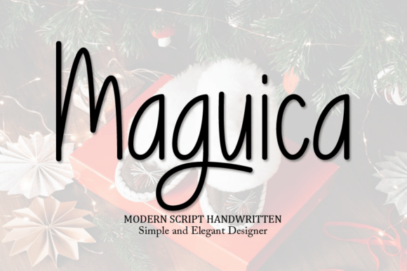 Maguica: The Handwritten Script for Authentic Branding