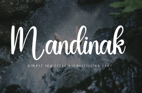 Mandinak: The Handwritten Font for Authentic Brand Stories