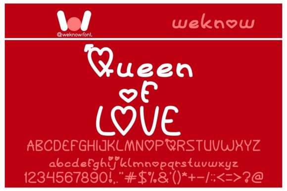 Queen of Love: A Script Font for Authentic Brand Stories