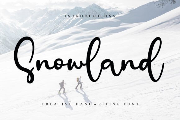 Snowland: The Bold Typeface for High-Impact Visuals