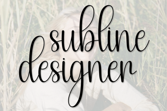 Subline Designer: A Handwritten Font for Authentic Branding