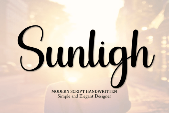 Sunligh: The Handwritten Font for Authentic Branding