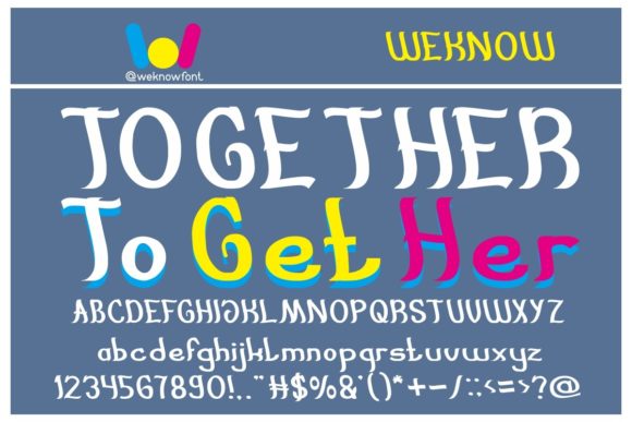 Together: A Slab Serif Font That Builds Strong Visual Identities