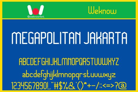 Why Megapolitan Jakarta Is the Modern Sans Serif Your Brand Needs